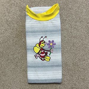 NWOT Baby Towel Bib Embroidered 1 pk, age to 5